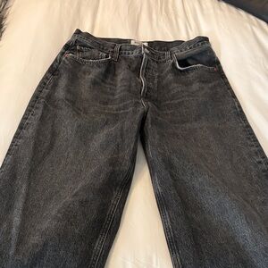 Agolde Charcoal Flare Jeans